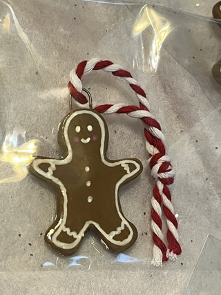 Handcrafted Clay Gingerbread Style #2 Ornament | Gift Tag RSV|129718