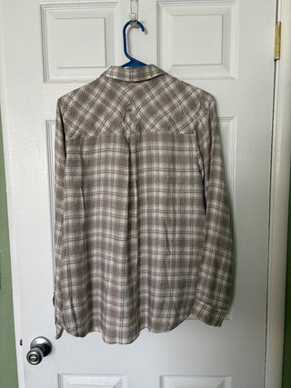 Lucky brand light long sleeve soft button up shirt RSV|87373