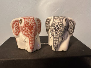 Salt & Pepper Mlesna Noritake Elephants set