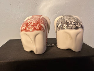Salt & Pepper Mlesna Noritake Elephants set