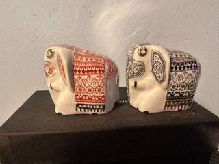 Salt & Pepper Mlesna Noritake Elephants set