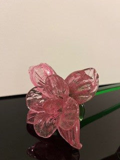 #2905 Pink Glass Flower