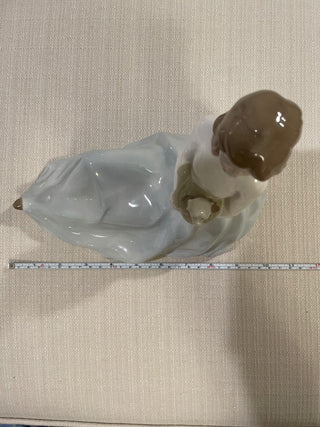 Vintage Spanish Porcelain Figurine Sculpture Hand Painted RSV