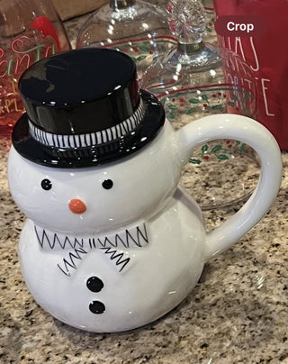 Potter’s Studio snowman mug w/lid  RCD|126773