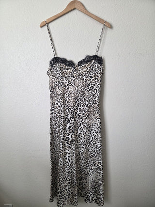 NEW! ASTR the label satin leopard print dress RSV|160920