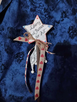 flag star wand rsv