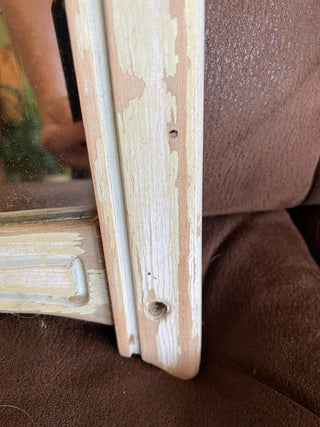 Antique Wooden Framed Mirror ~MTS|111335