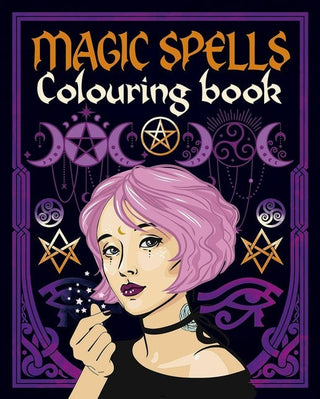 Magic Spells Coloring Book RSV|108704