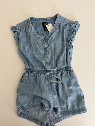 12-18M - Denim Romper with Tie - RSV|83148