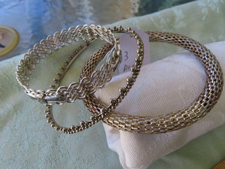 lot of 3 bangle bracelets RCD