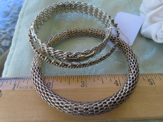 lot of 3 bangle bracelets RCD