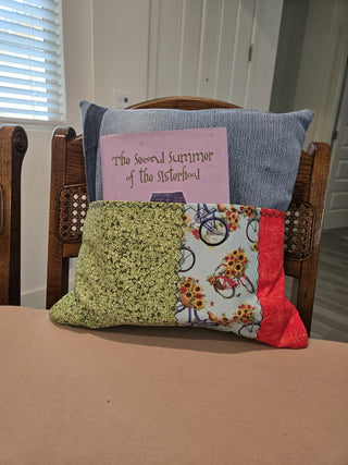 14x14 Reading Pillow "Second Summer of the Sisterhood" RCD