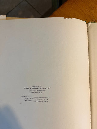 Vintage 1948 Children's Book "Gidappy" by Elsie Church  RSV|122345