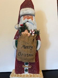 #2604 Merry Christmas Santa RSV|128191