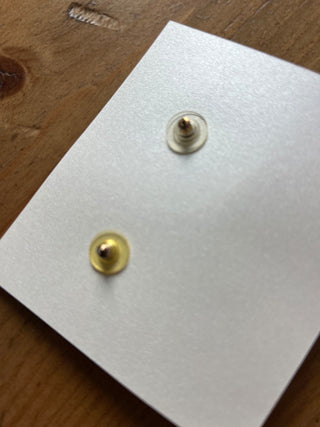 80s  Black Beaded Earrings|103140