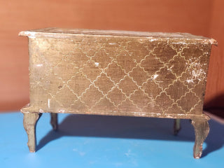 miniature florentine jewelry box r c d