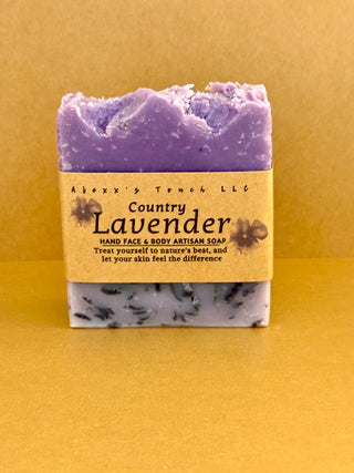 ARTISAN SOAP "COUNTRY LAVENDER" RSV.|102624