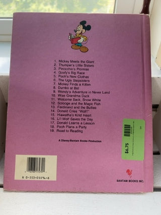 Vintage Donald Learns A Lesson Walt Disney Fun-To-Read Library Volume 17 ( 1986)