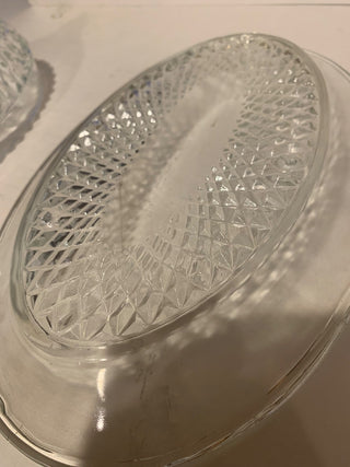 Vntg Indiana glass butter dish MTS|131546