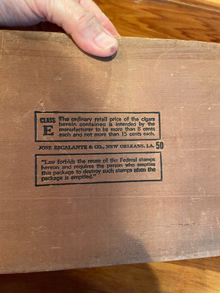 VNTG Corina Larks Cigar Box ~MTS