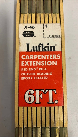 New Vtg. Lufkin Folding Ruler-RSV|92033