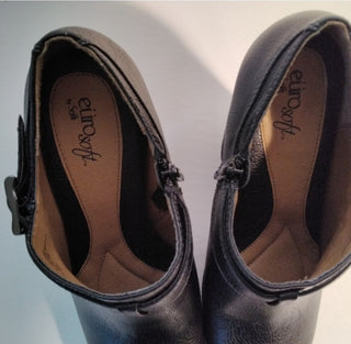 NEW EUROSOFT SONDRA BLACK ANKLE BOOTIES BOOTS WOMENS 9 #63 VV MTS|107432