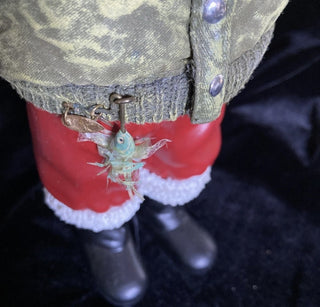 Rare Kurt Adler Field stream fishing Santa Clause Xmas figure#47 VV MTS|130547