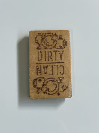 Dishwasher Magnet Rectangle Clean/Dirty RCD