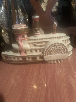 Ezra Brook Belta Belle Steam Boat Decanter #62 VV MTS|88164