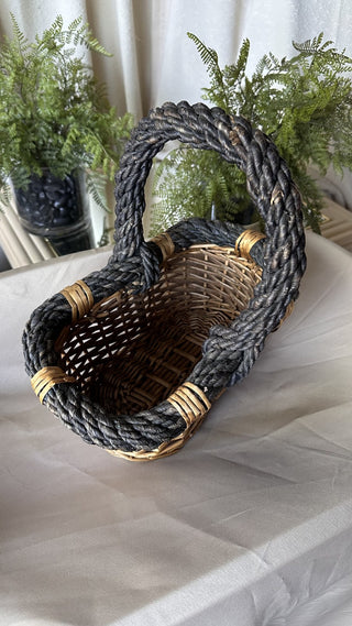 Bi-Color Vintage Basket (LZD - RSV)|80765