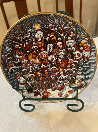 LMTD Edition Franklin Mint Santa Paus 81/2" Collector Plate Bill Bell|131583