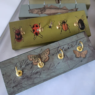 Handmade Key or Jewelry Rack - Various motifs.  RSV|105568
