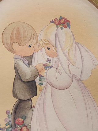 1996 Ltd Ed Precious Moments Framed Art|72217