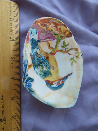 Handpainted shell art MTS|104529