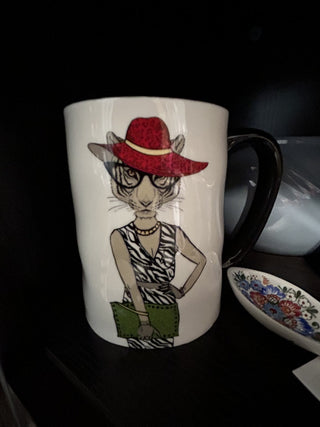 Hipster Tiger Mug    MTS
