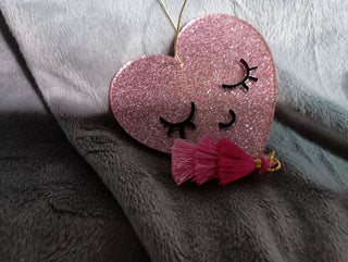 Heart charm/keychain rsv