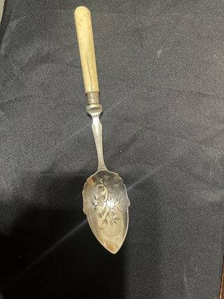 serving spoon bone handle rsv