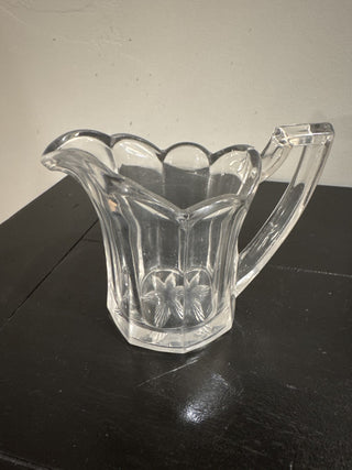 AJ - Vintage Small Clear Glass Pitcher MTS|64918