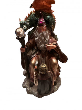 Wizard Chakra holding the 10 commandments with a dragon #62 VV MTS