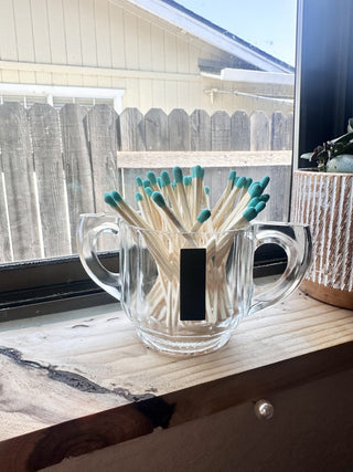 Crystal Sugar Bowl Match Set
