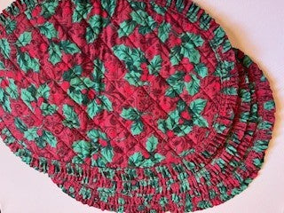 #2232 Quilted Mistletoe Placemats 6-set RSV|99675