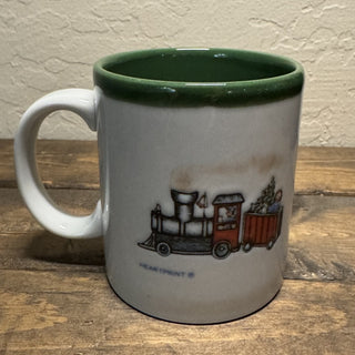 Vtg Otagiri Japan Santa Through the Ages Mug RCD|126168