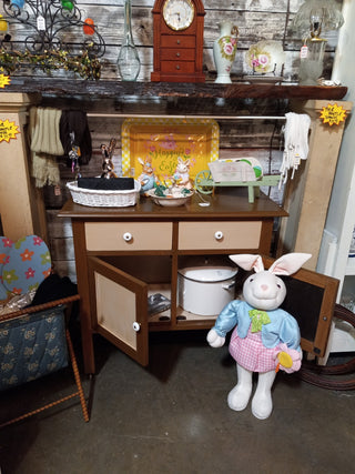 SZ Vtg Wash Table brown/beige RCD|61171