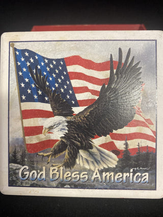 Stone coasters made in USA RCD|72631