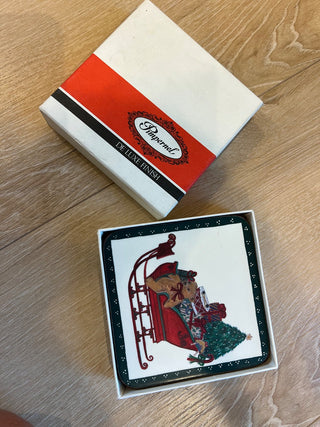 Pimpernel Sleigh Coasters England MTS|124488