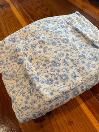 Mushroom Print Twin Sheet Set ~MTS|111305