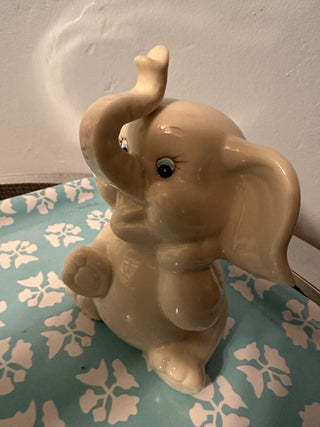 Elephant Bank White Ceramic MTS