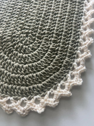 Hand crochet place mats