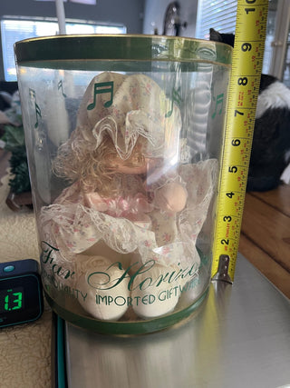 1 Decor & More Porcelain 10" Doll ANDREA New in Original Box|98891