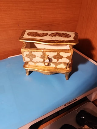 Florentine jewelry chest
